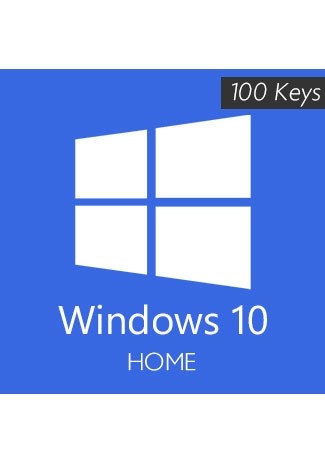 Windows 10 Home - 100 Keys