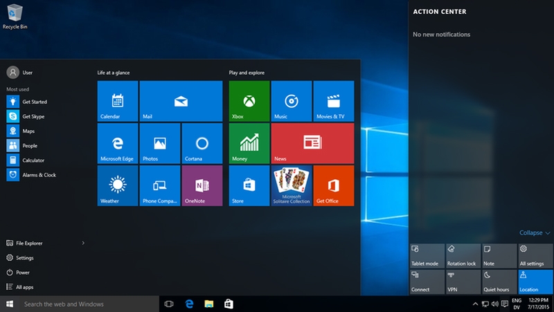 windows 10 home